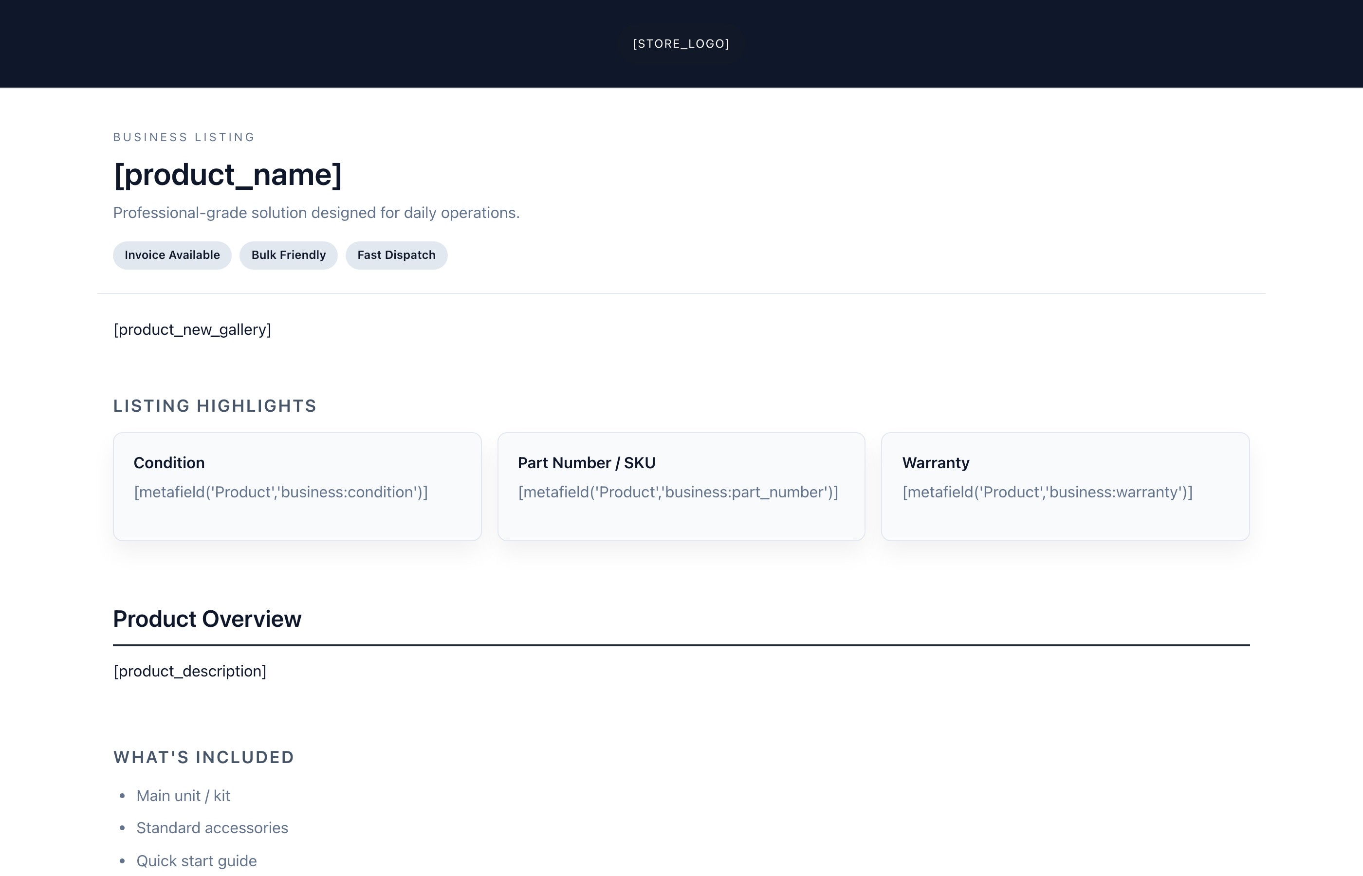 Professional Business